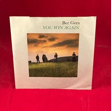 BEE GEES You Win Again 1987 UK 7