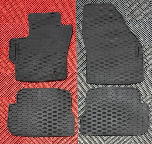 Mazda 3 OEM All Weather Rubber Floor Mats Black 2010-2013 Used