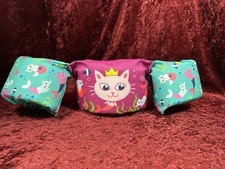 The Original Puddle Jumper Child Deluxe Life Vest Bestway. 33-55lbs Mermaid Cat