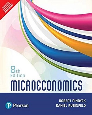 Microeconomics  by Robert Pindyck 8th INTL ED 9789332585096