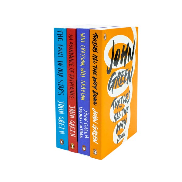 John Green Collection 4 Books Set The Fault in Our Stars,  An Abundance of Kathe