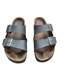 Birkenstock Arizona sandals in a shade of grey