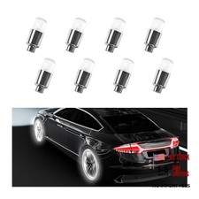 Led Tire Valve Stem Cap Lights Waterproof Motion Tyre Spoke Lights 8 Pcs White