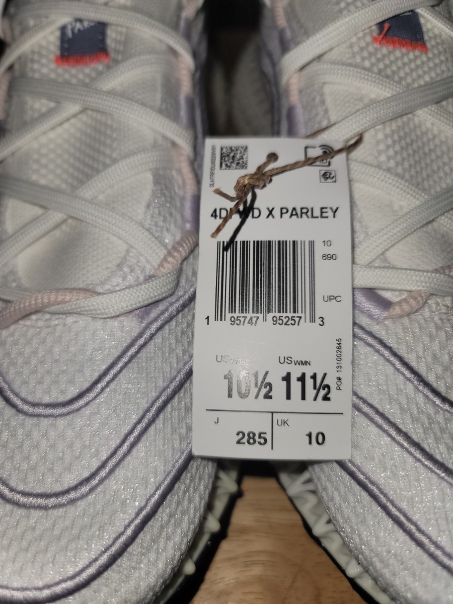 New adidas Parley x 4DFWD Silver Violet Size 10.5 | eBay