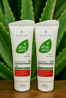 2 x LR Aloe Vera Gel - KONZENTRAT - 100 ml - mit 90 % ALOE VERA /UVP : 44,80Euro