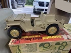 1967 Hasbro GI Joe Desert Patrol Attack Jeep #8030 Vintage w/ Original Box