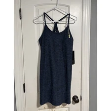 KYODAN Heather Blue Racerback Tank Dress Size: L NWT