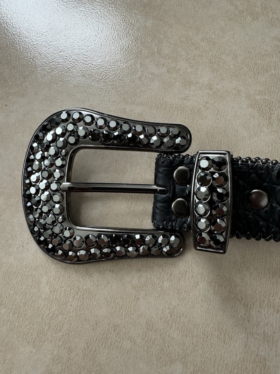BB Simon Belt Classic Noir 2 Adult 30 Black Swarovski BB Simon Belt Classic Noir 2 Adult 30 Black Swarovski