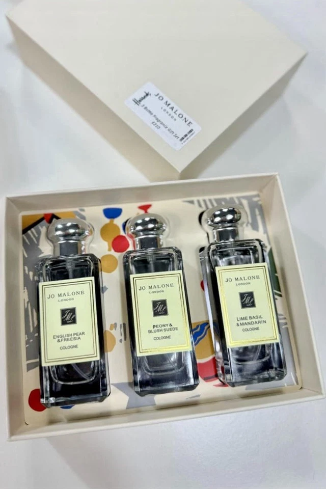Jo Malone Gift Box Set of 3 Scents Brand New In Box 50ml