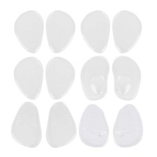 6 Pairs Insoles for High-heeled Shoes Forefoot Pad Heels Gel Women