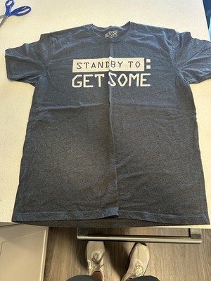 Size XL Jocko Willink Stand By To Get Some Shirt Blue