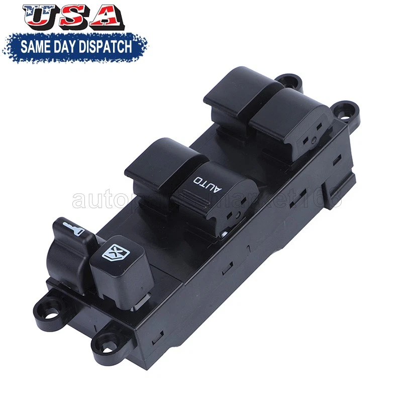 Interruptor de control maestro de ventana eléctrica para Frontier Subaru Baja Sentra 25401-9E000 Foto 3 de 4