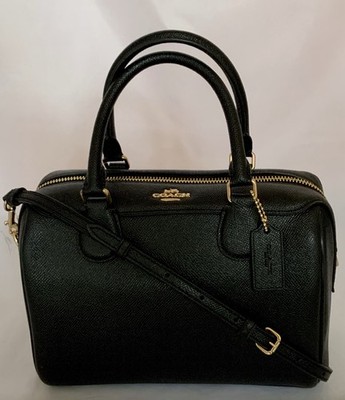 COACH F57521 CROSSGRAIN LEATHER MINI BENNETT SATCHEL HANDBAG IM