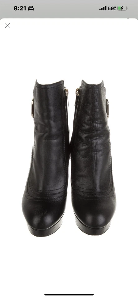 Botines de cuero Jimmy Choo Foto 3 de 4