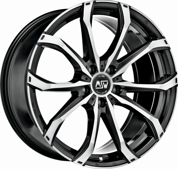 4x Alufelgen MSW 48 für Volkswagen Touareg R5 7L 18 Zoll Felgen