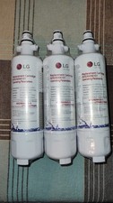Lot of 3, OEM LG Refrigerator Replacement Water Filter ADQ36006101- S LT700P
