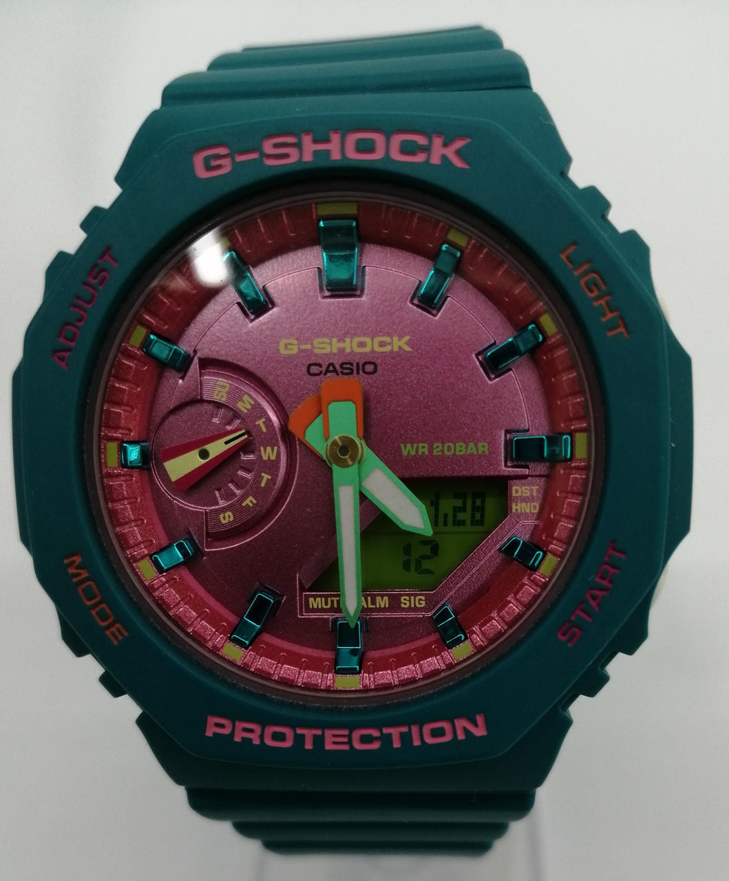Casio Gma-S2100 G-Shock Slim Solar-Powered Digital Watch
