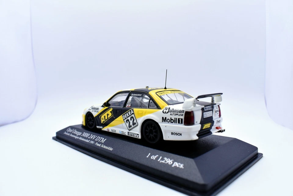 Modellino auto racing scala 1:43 opel omega 3000 24V DTM minichamps modellismo - Immagine 4 di 4