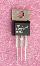 Texas Instruments UA7805C regulator 5V positive fixed TO-220