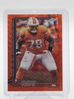 2025 Topps Chrome Football Orange Wave Refractor Tristan Wirfs #287