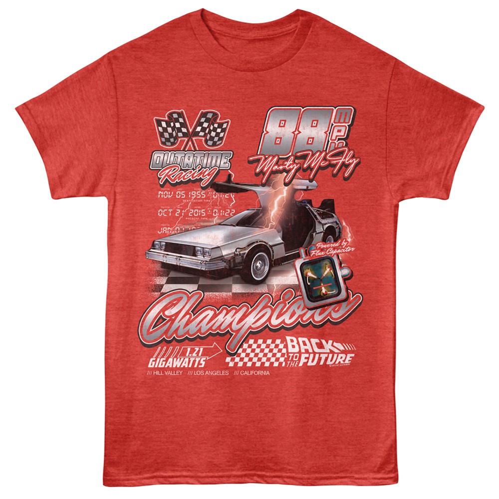 Back To The Future Outatime Racing Champions 88 Mph Marty McFly