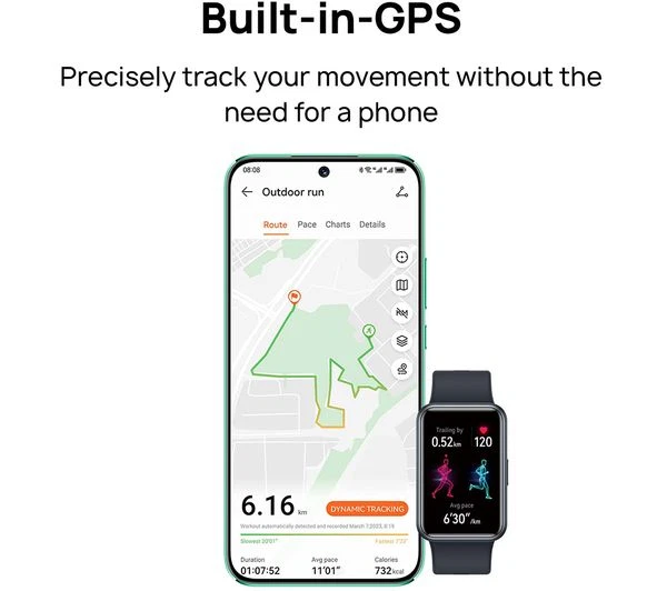 Huawei Watch Fit Special Edition - Starry Black, Medium - Image 2 of 3