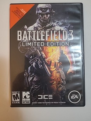 Battlefield 3 Limited Edition PC Video Game 2011 Edition 2 Disc EA Games