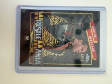 2025 Brutus Beefcake WrestleMania Recall Black Refractor #/10 (02/10)