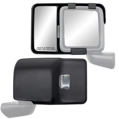 K Source 80750 Snap and Zap Custom Towing Mirrors