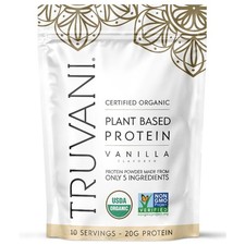 Vegan Vanilla Pea Protein Powder 20g Plant Based Protein Keto Gluten Free Dairy