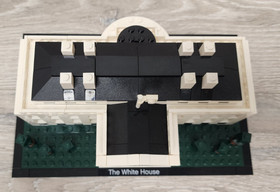 Lego Architecture 21006 The White House 100% Complete Set NO MANUAL