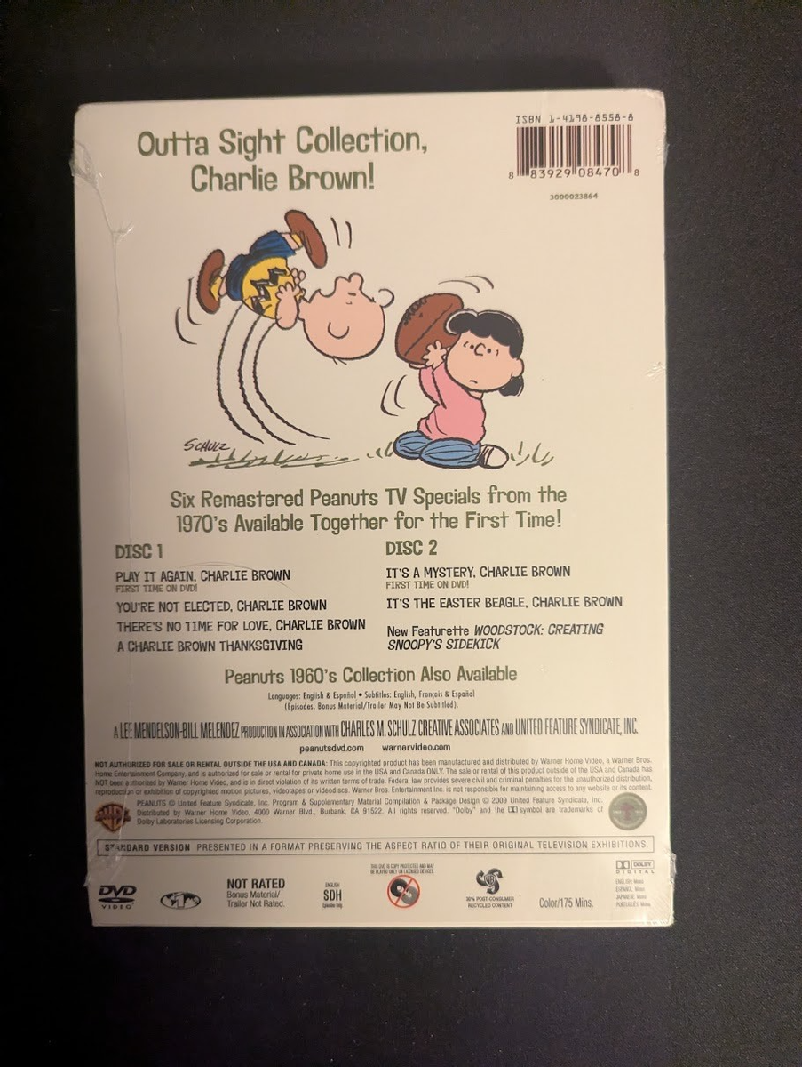 Peanuts: 1970s Collection, Vol. 1 (DVD, 2009, 2-Disc Set) for sale