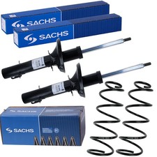 2x SACHS STOSSDÄMPFER+FEDER VORNE passend für SKODA OCTAVIA 1U2 VW GOLF 4