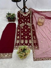Salwar Kameez Pakistani Dress Ready To Wear Suits Indian Wedding Party Bollywood