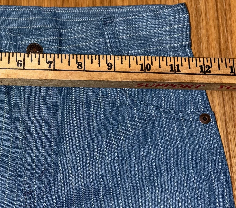 Vintage: Striped Sears Tough-Skins Boys Jeans Size 9 (with tags) - Image 4 of 4