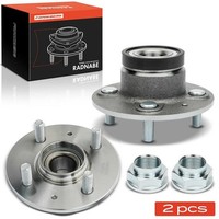 Frankberg 2X Radlagersatz Mit ABS-RING Hinten Passend FüR Honda City Insight JAZ