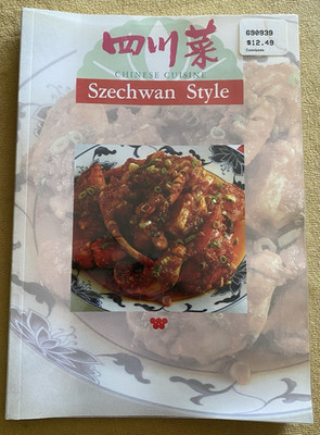 Szechwan Style (Chinese Cuisine), Lin, Lee-Hwa