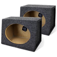Portable Audio Equipment for Vehicles - 2-Pack Speaker Boxes