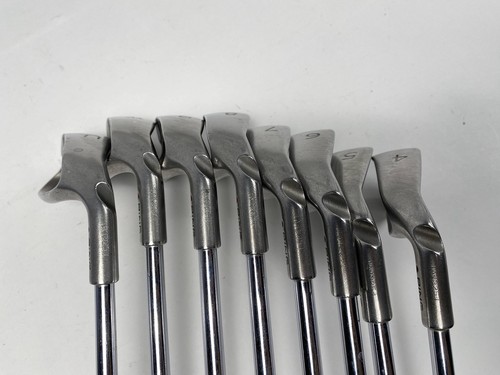 Ping G10 Iron Set 4-PW+GW Red Dot 1* Flat AWT Stiff Steel Mens RH Oversize Grips - Picture 4 of 11