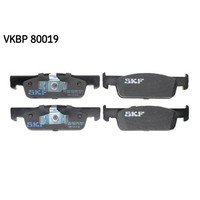 Bremsbelagsatz Scheibenbremse SKF Vkbp 80019 FüR Dacia Renault Smart Sandero II