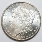 1882-O $1 Morgan Silver Dollar Uncirculated - RAW - Great Luster - Light Toning