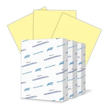 Colored Printer Paper, 20 lb, 8.5 x 11, 3 Reams, 1500 Sheets, Pastel