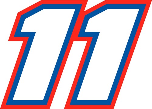 NEW FOR 2025 #11 Denny Hamlin Racing Sticker Decal - SM thru XL various colors - Picture 6 of 6