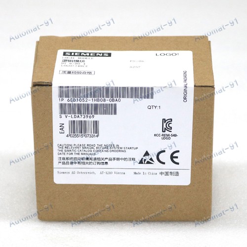 one new Siemens 6ED1052-1HB08-0BA0 LOGO 24RCE logic module FAST SHIP