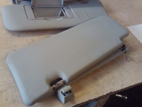 MERCEDES ML W164 INTERIOR SUN VISORS VANITY MIRRORS DUAL SIDE GREY 2005-2011 - Picture 5 of 8