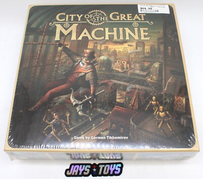 City of the Great Machine CrowD Games Board Game Factory Sealed