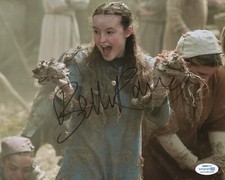 Bella Ramsey Catherine Called Birdy Autographed Signed 8x10 Photo ACOA