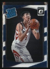 Zhou Qi 2017-18 Donruss Optic #151 BASKETBALL Card
