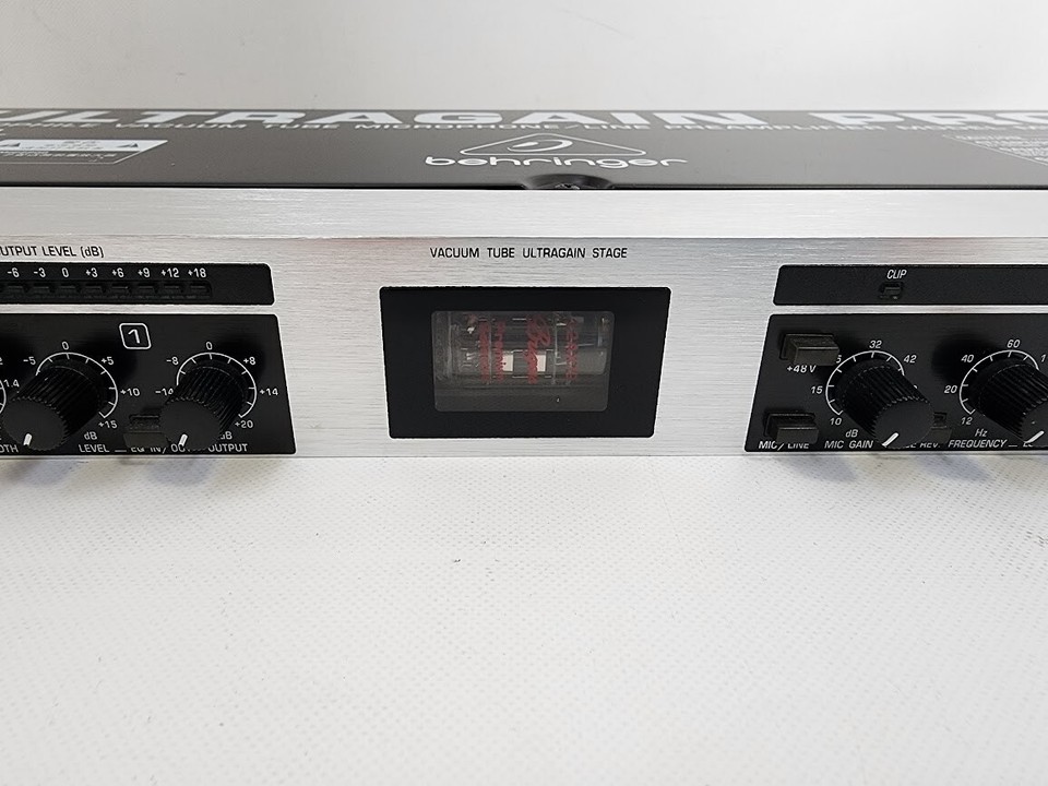 Behringer MIC2200 UltraGain Pro Tube Microphone Preamplifier | eBay
