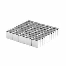 1/4 x 1/4 x 1/8 Inch Neodymium Rare Earth Block Magnets N48 (50 Pack)